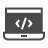 external coding-computer-glyph-nixx-design icon