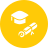 external certificate-education-vol-02-glyph-on-circles-amoghdesign icon