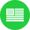 external america-fourth-of-july-glyph-on-circles-amoghdesign-6 icon