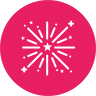 external bang-diwali-glyph-on-circles-amoghdesign icon