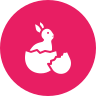 external bunny-easter-vol-1-glyph-on-circles-amoghdesign icon