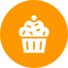 external cake-easter-vol-1-glyph-on-circles-amoghdesign icon