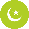 external crescent-ramadan-glyph-on-circles-amoghdesign-9 icon