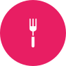 external cutlery-kitchen-utilities-glyph-on-circles-amoghdesign-2 icon