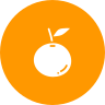 external fruit-fruits-and-vegetables-glyph-on-circles-amoghdesign-2 icon