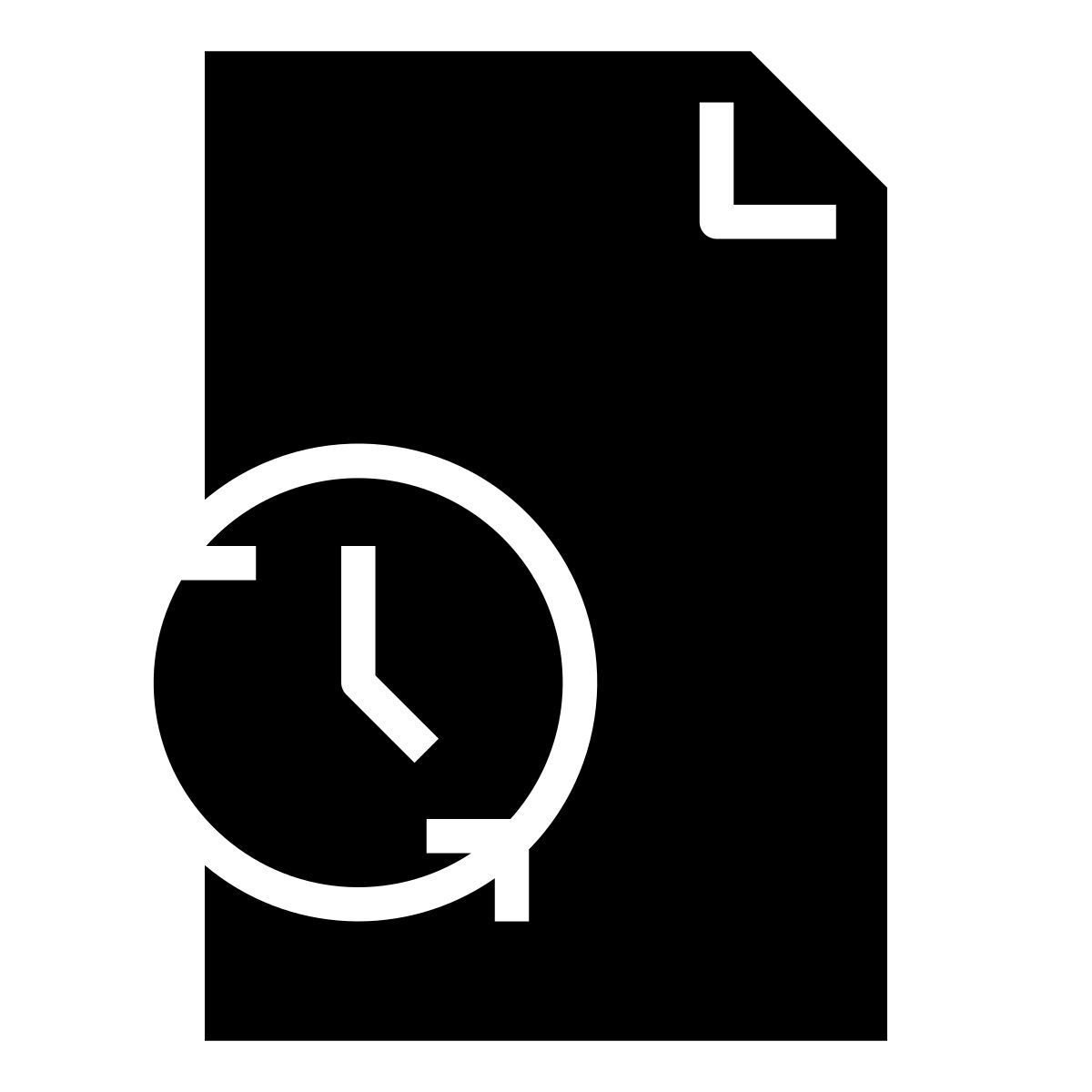 fichier et document de boucle externe glyph pongsakorn tan icon