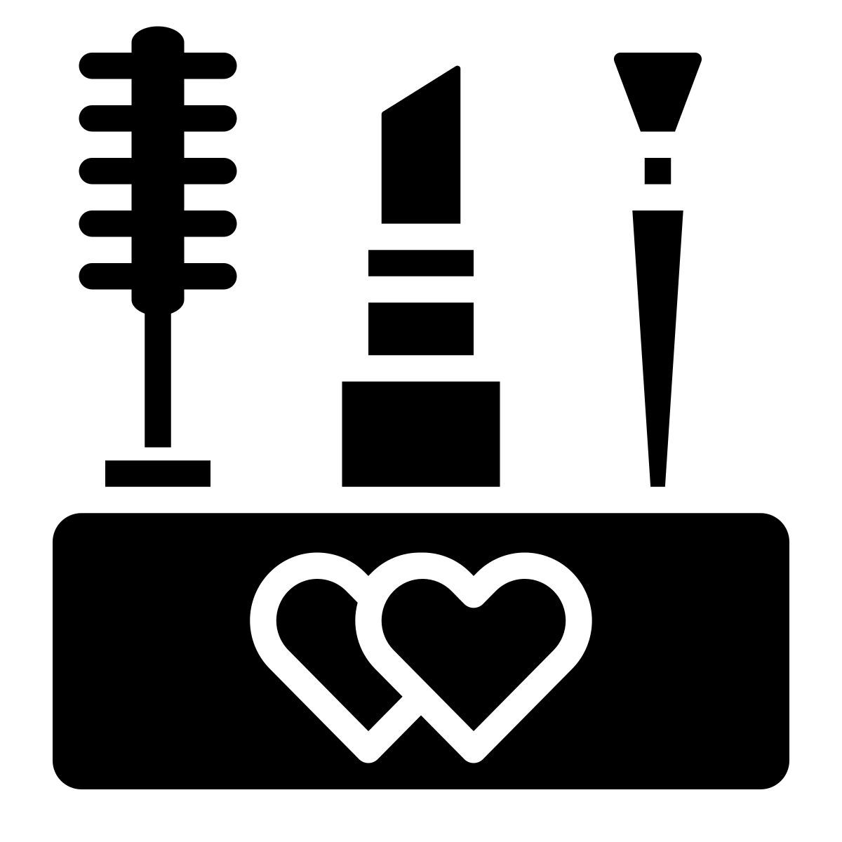 make up tools icon