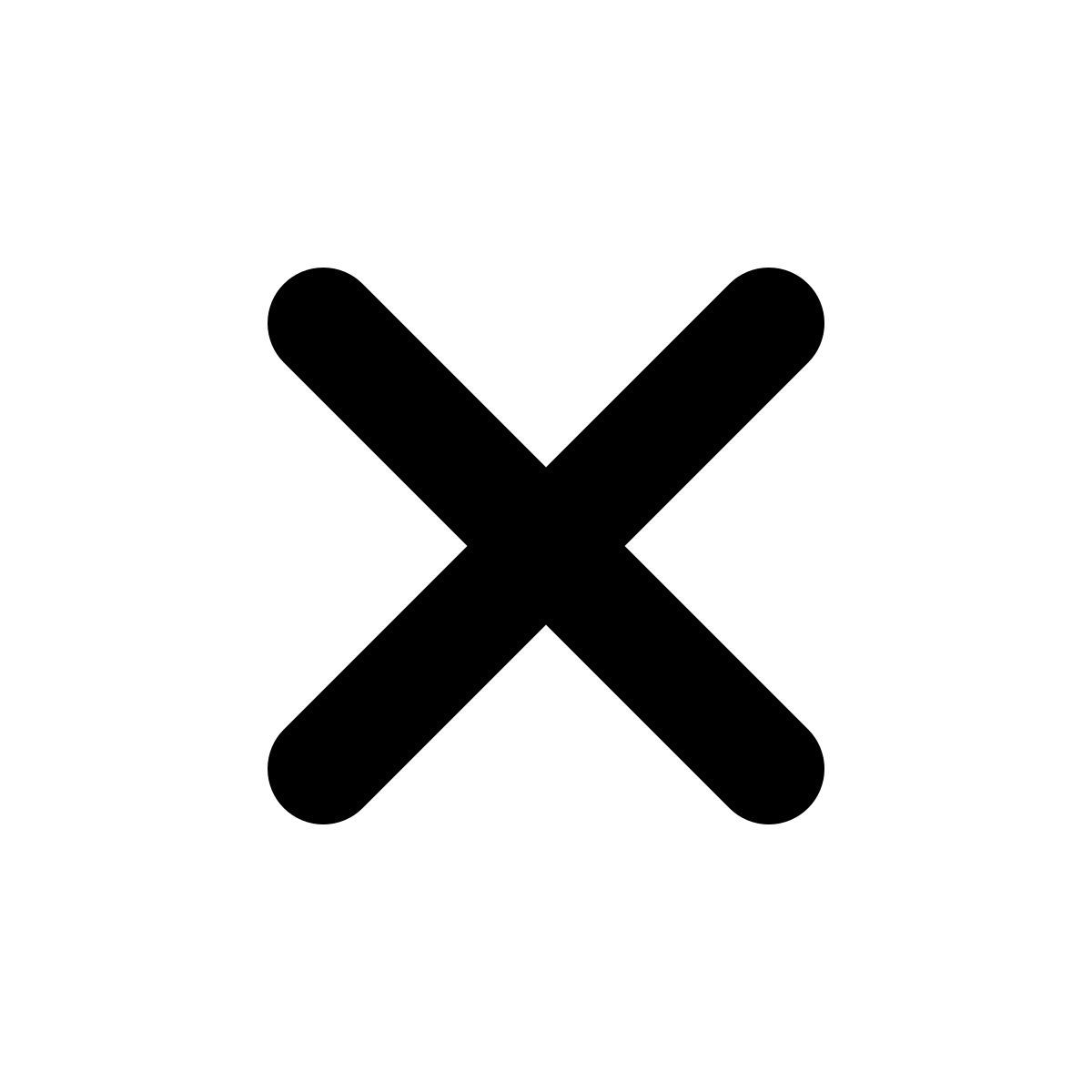 cross mark icon