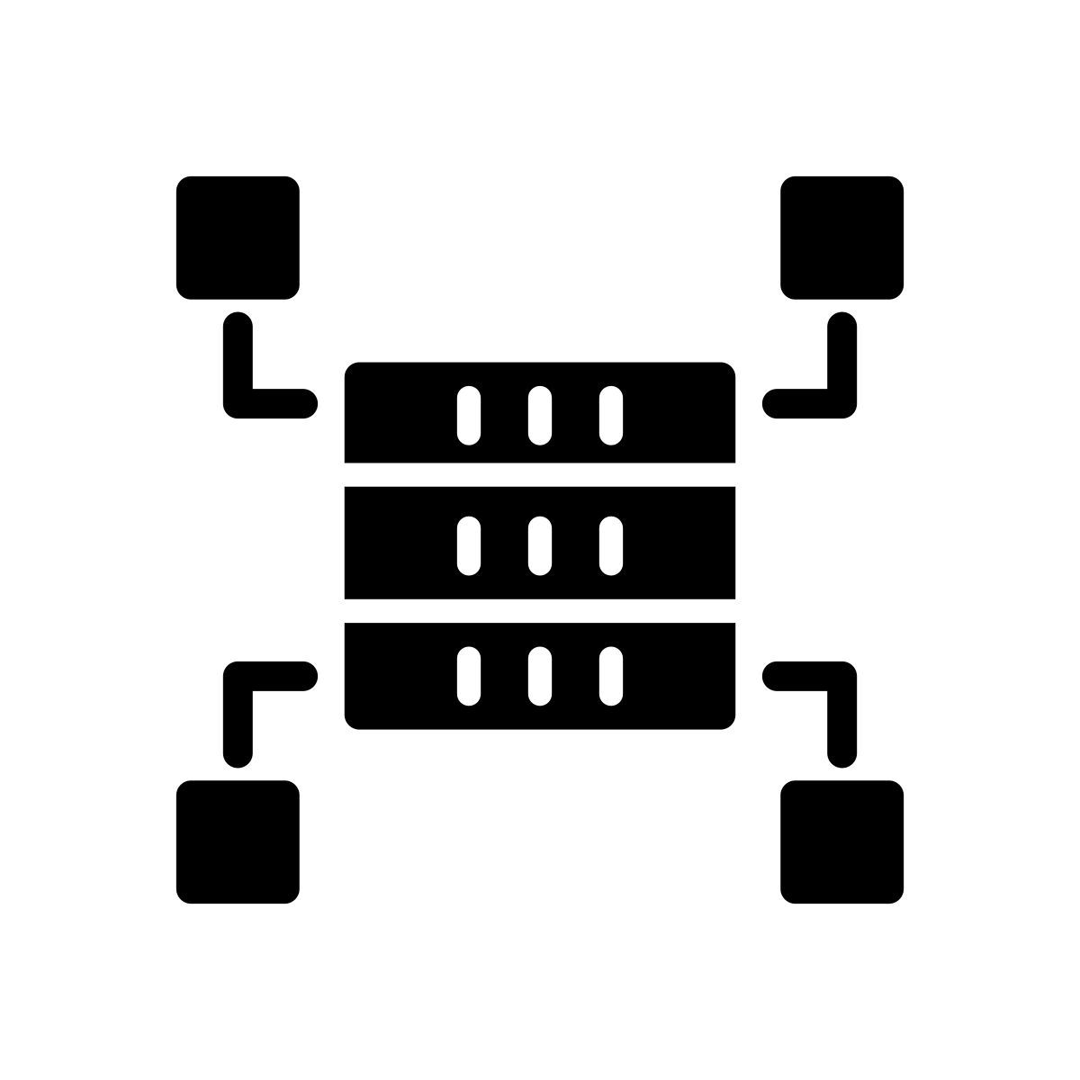 data storage space icon