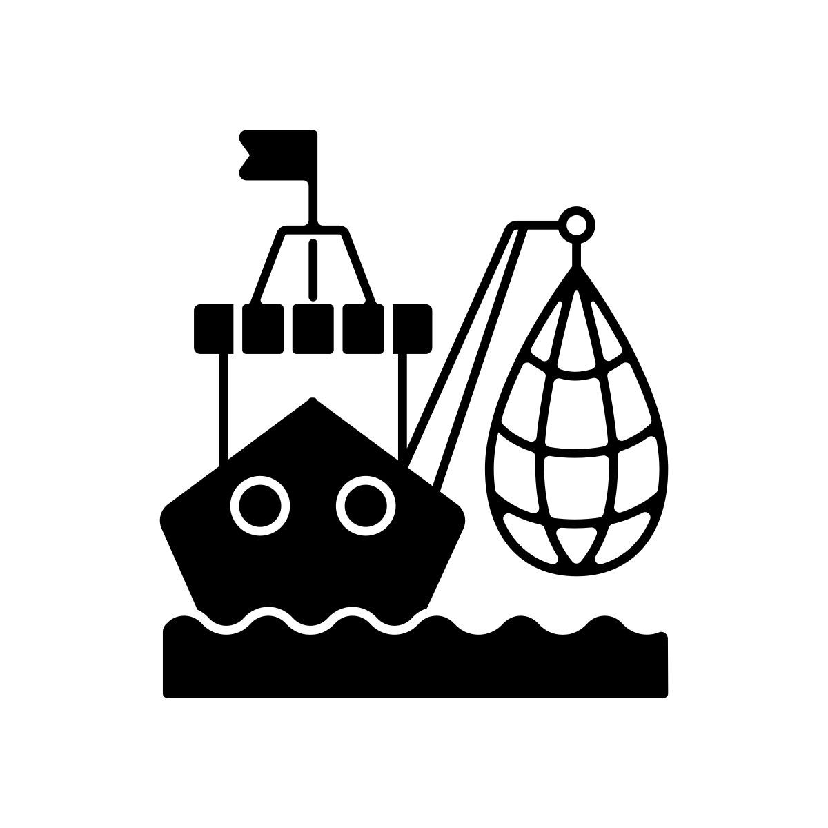 industrial fishing icon