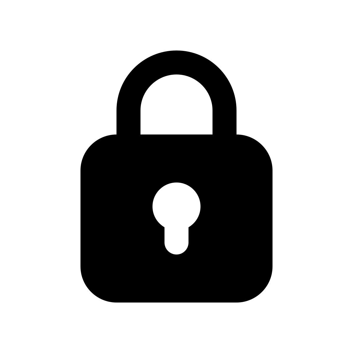 locked padlock icon