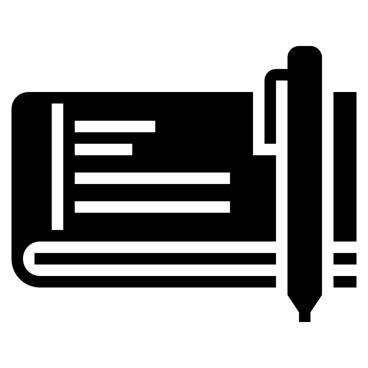 icono de chequera icon