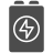 external battery-physics-education-glyph-zulfa-mahendra icon