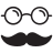 external eyeglasses-fathers-day-2-glyph-zulfa-mahendra icon
