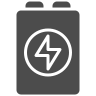 external battery-physics-education-glyph-zulfa-mahendra icon