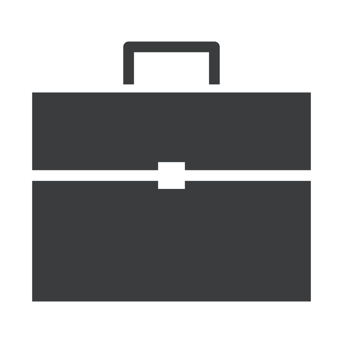 tasche vorderansicht icon