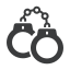 external arrest-law-crime-and-justice-glyphons-amoghdesign icon