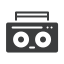 external audio-beach-glyphons-amoghdesign icon