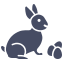 external bunny-easter-vol-2-glyphons-amoghdesign-3 icon