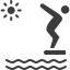 external dive-swimming-pool-glyphons-amoghdesign-2 icon