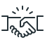 external Handshake-investment-good-lines-kalash-2 icon