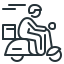 external motorbike-transport-and-logistics-good-lines-kalash icon