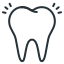 external tooth-human-body-anatomy-good-lines-kalash icon