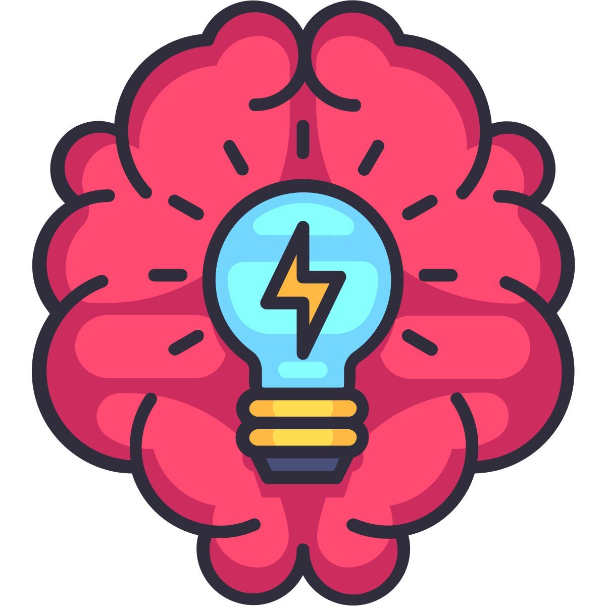 brain storming icon