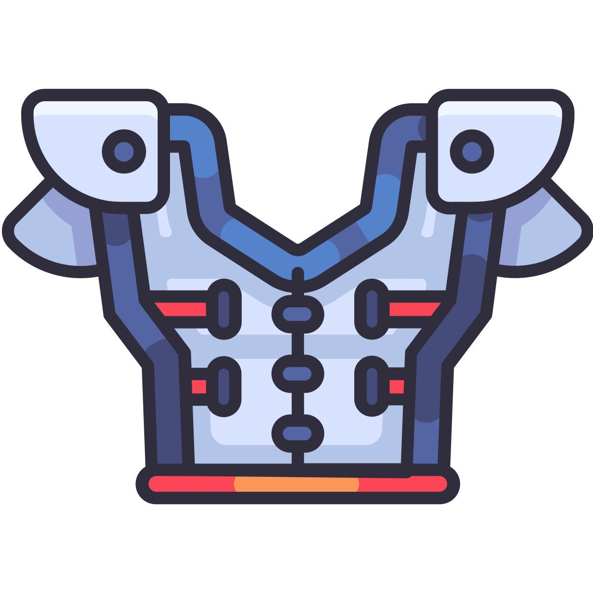 chest protection icon