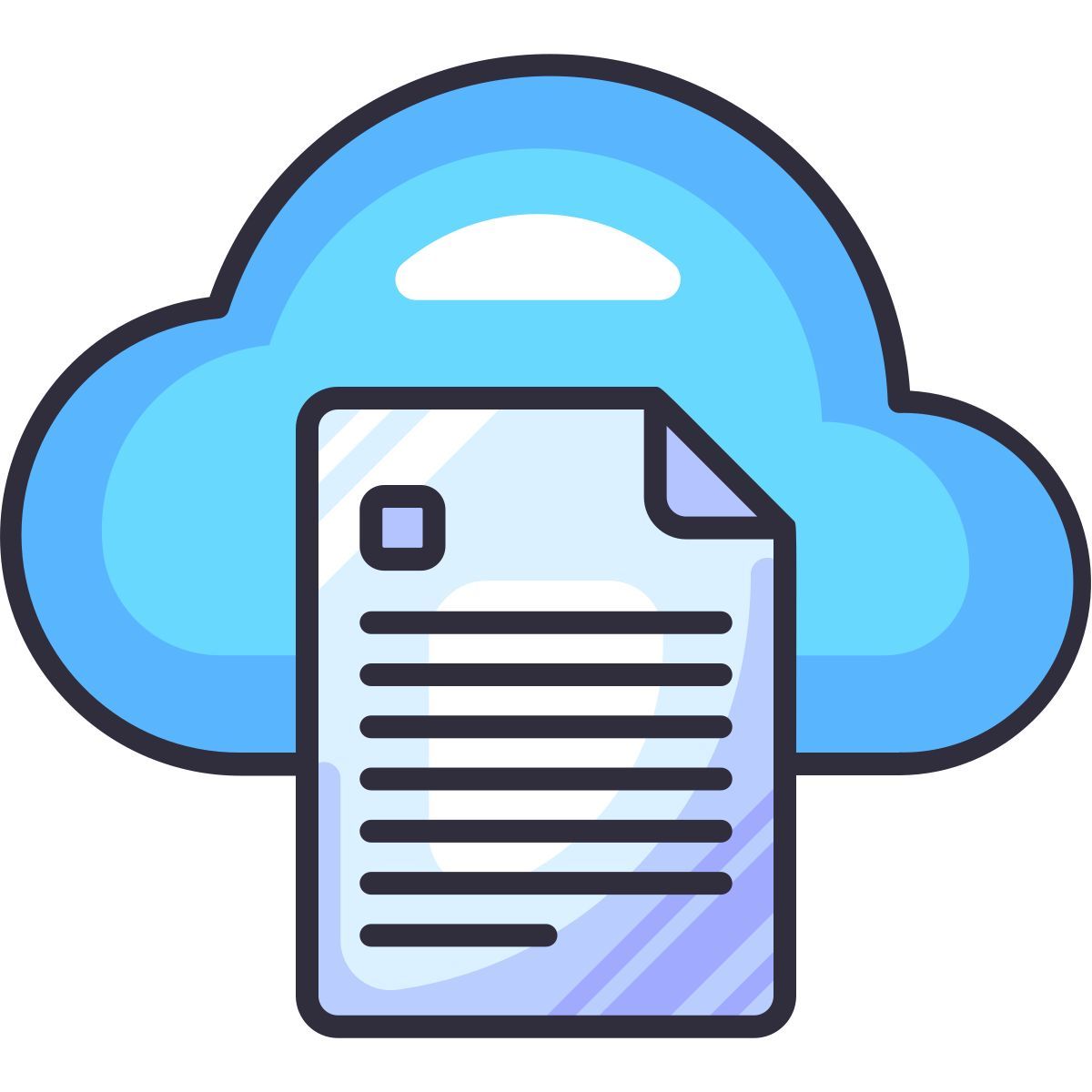 Fichiers Cloud icon