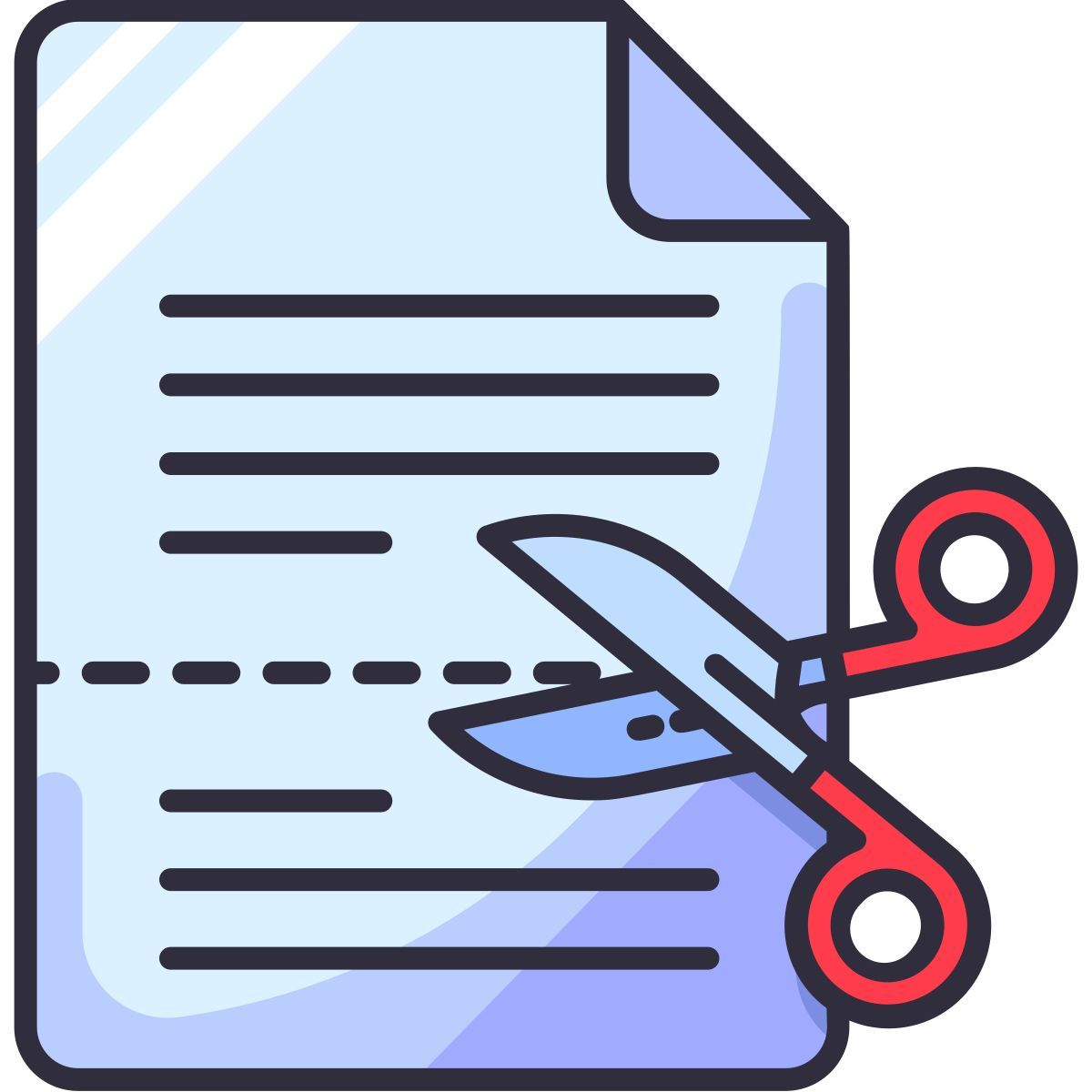 cut icon