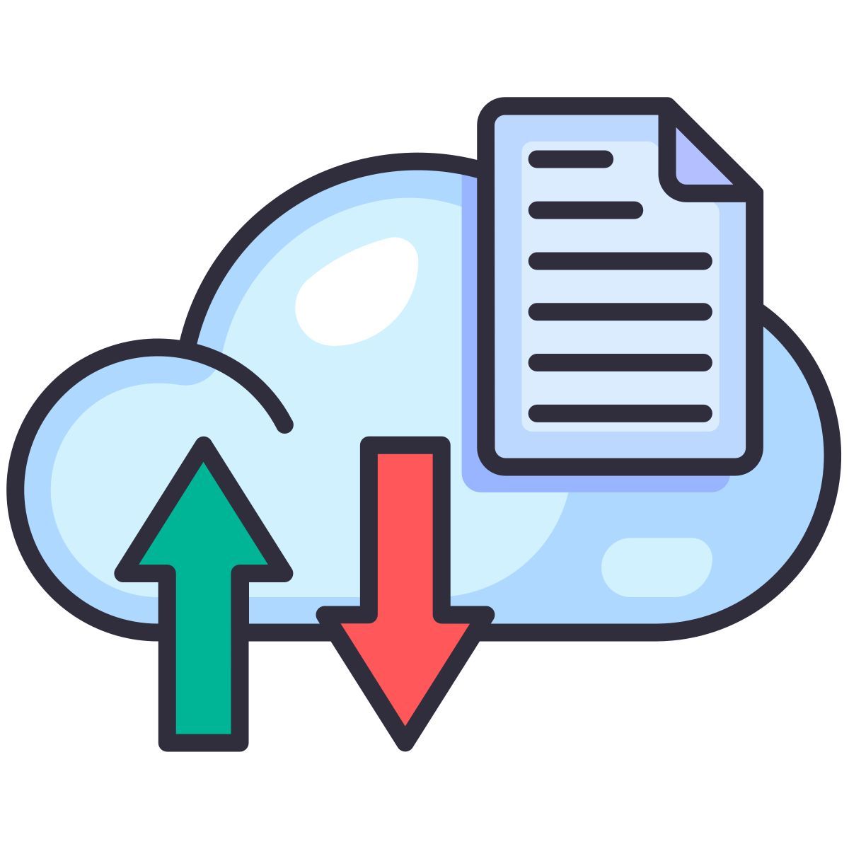 data transfer icon