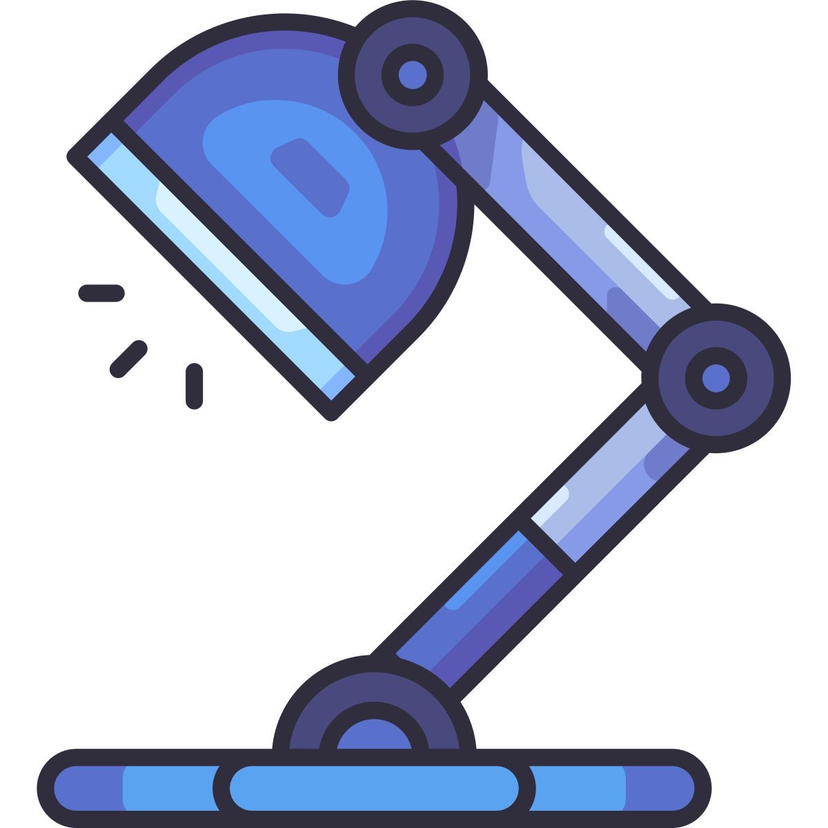 desk lamp icon