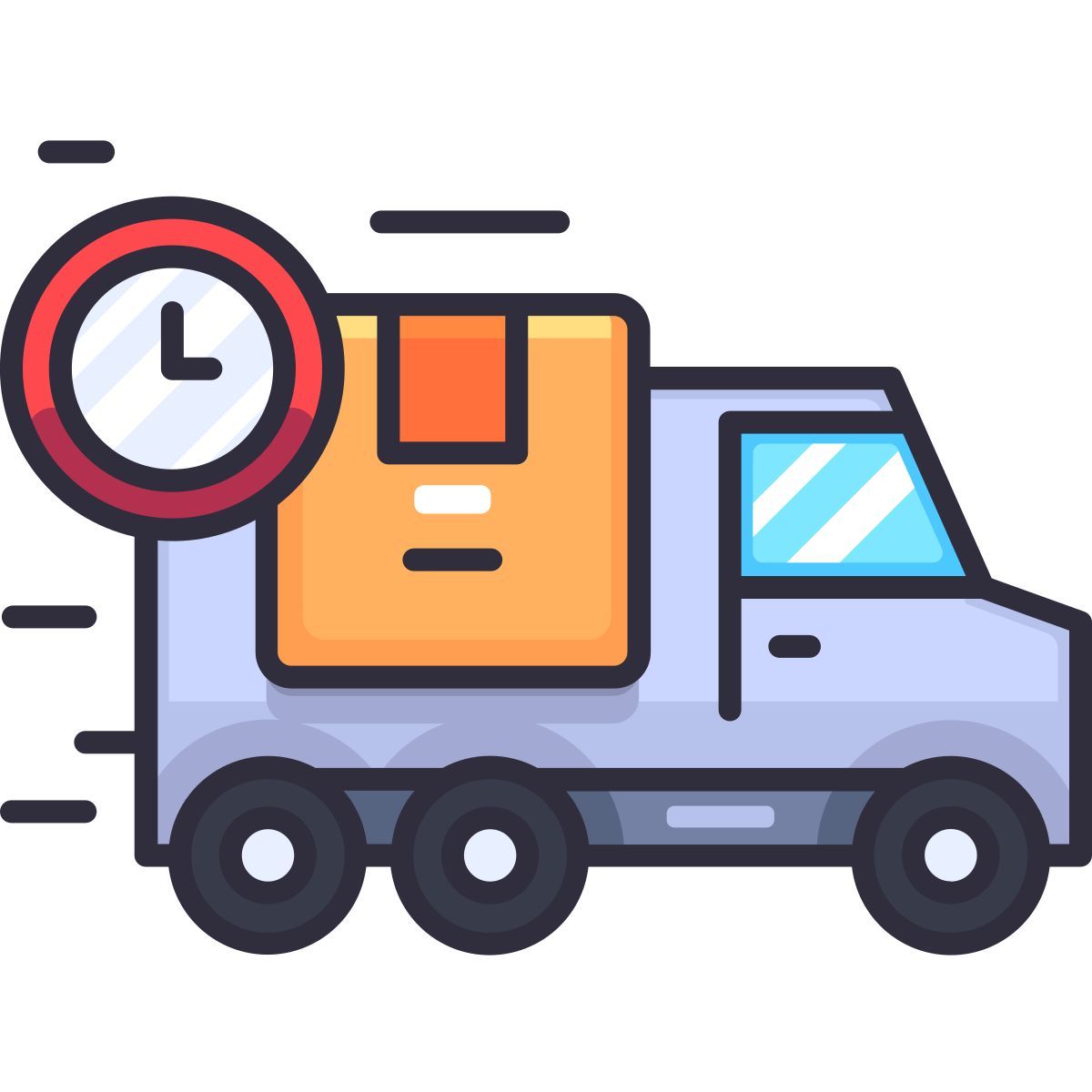 fast delivery icon