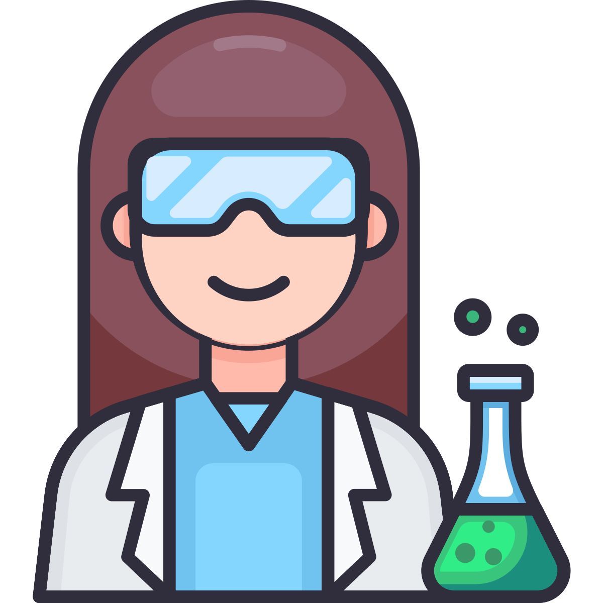 female scientiest icon