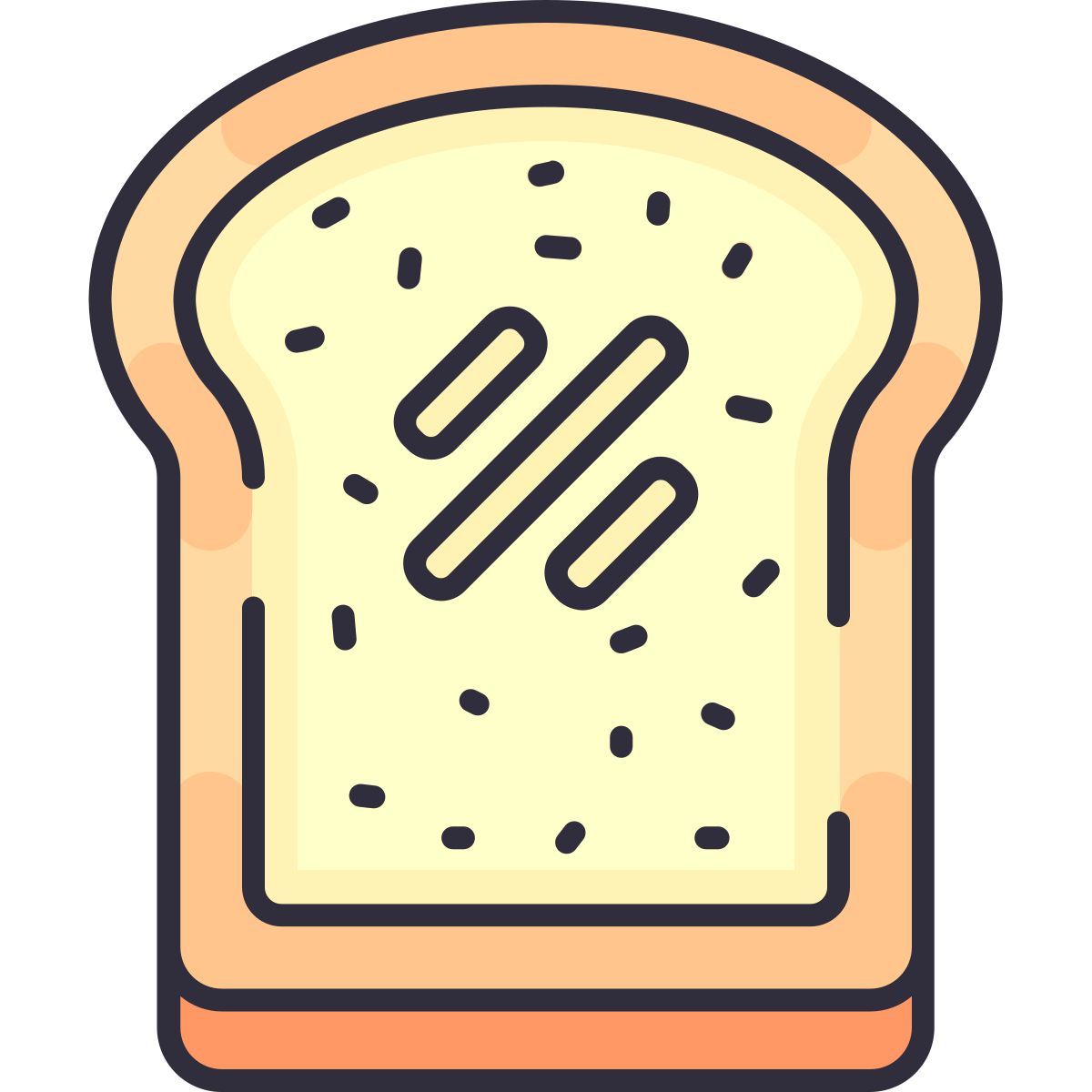 flat bread icon
