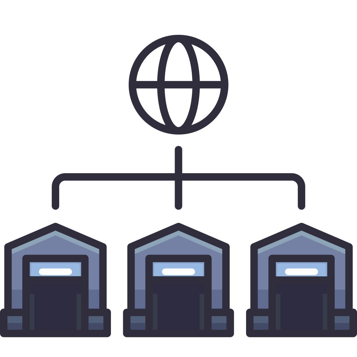 global distribution icon
