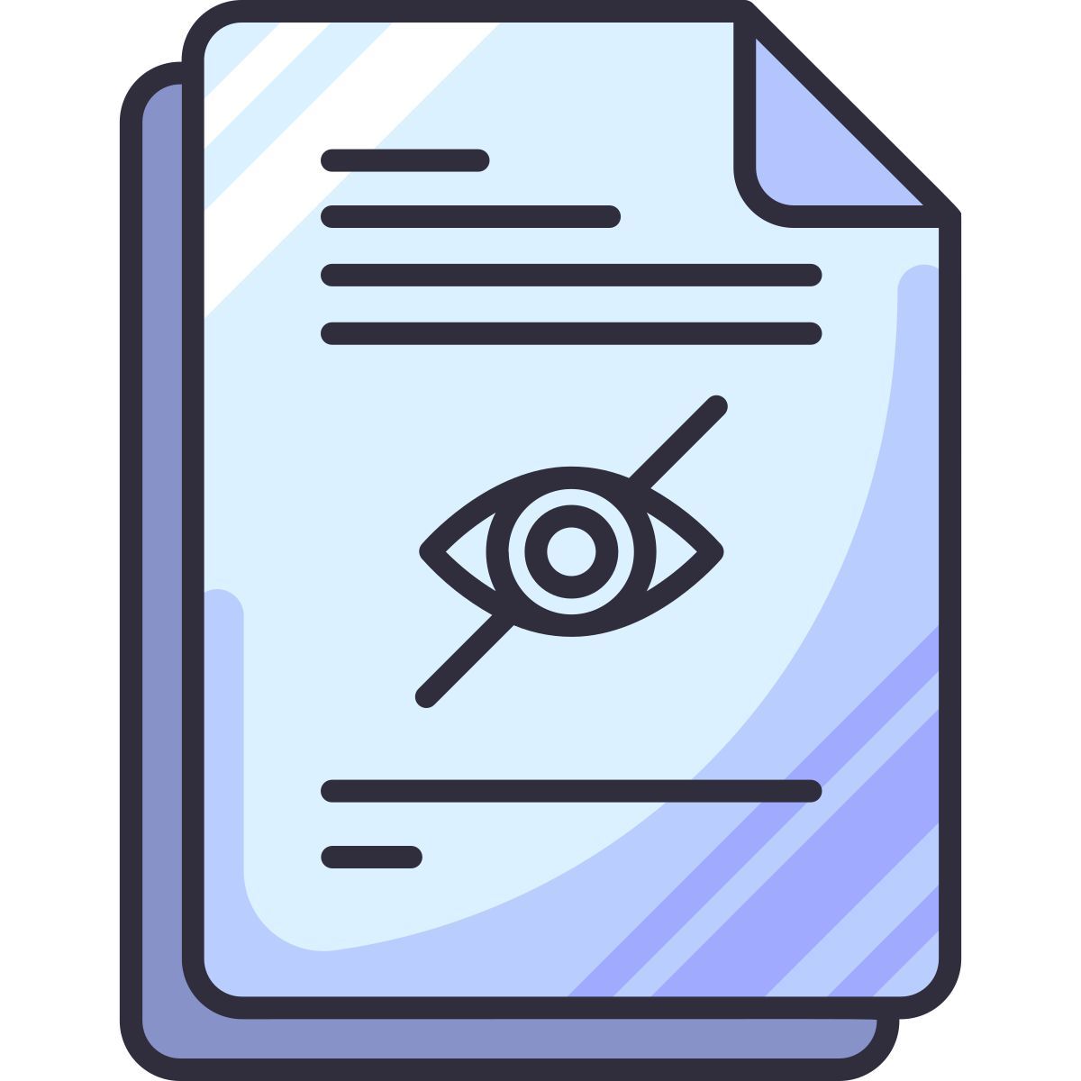 hide file icon