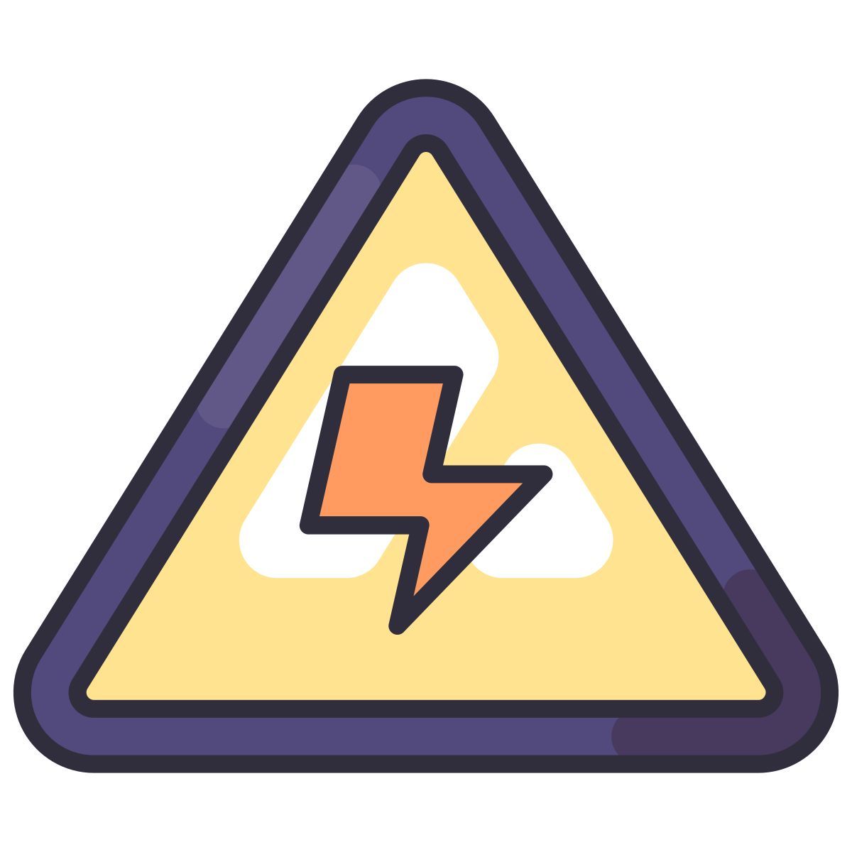 high voltage icon