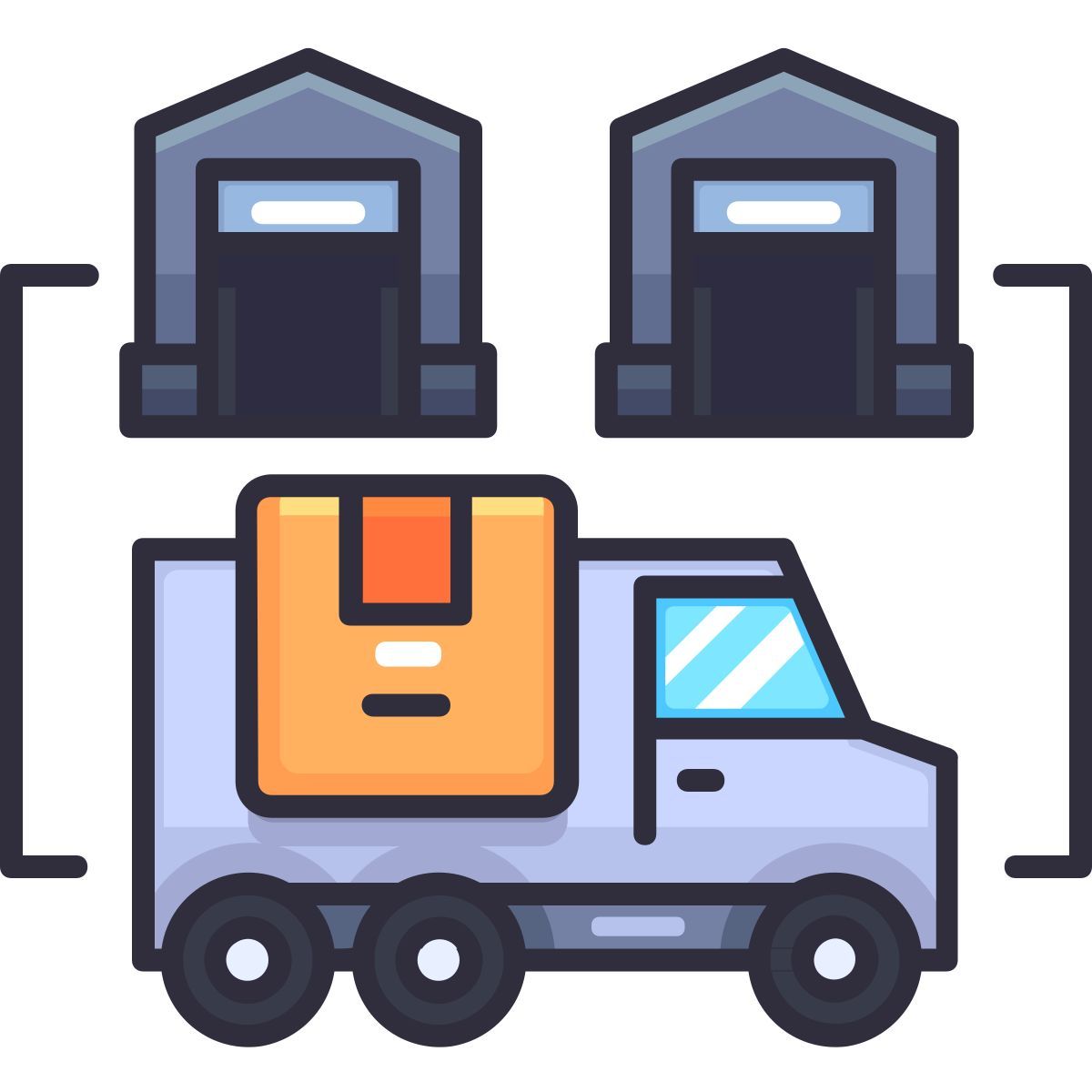 local distribution icon
