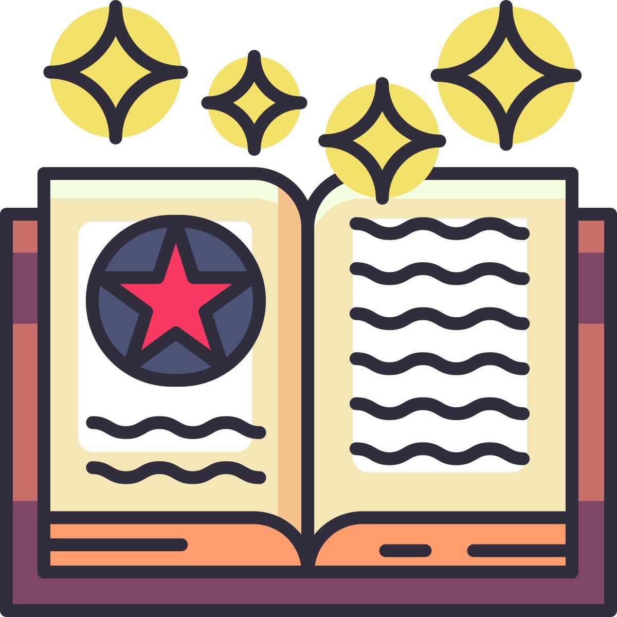 magic book icon