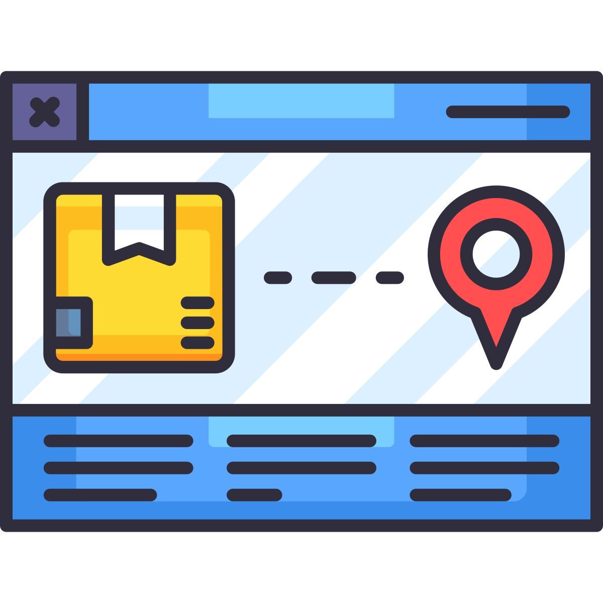 online tracking icon
