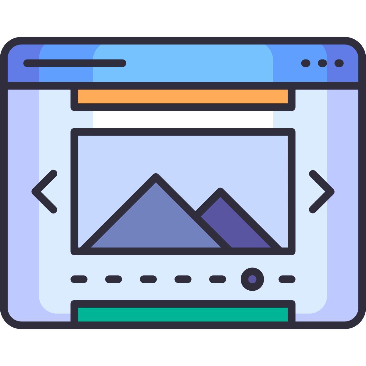 slide icon