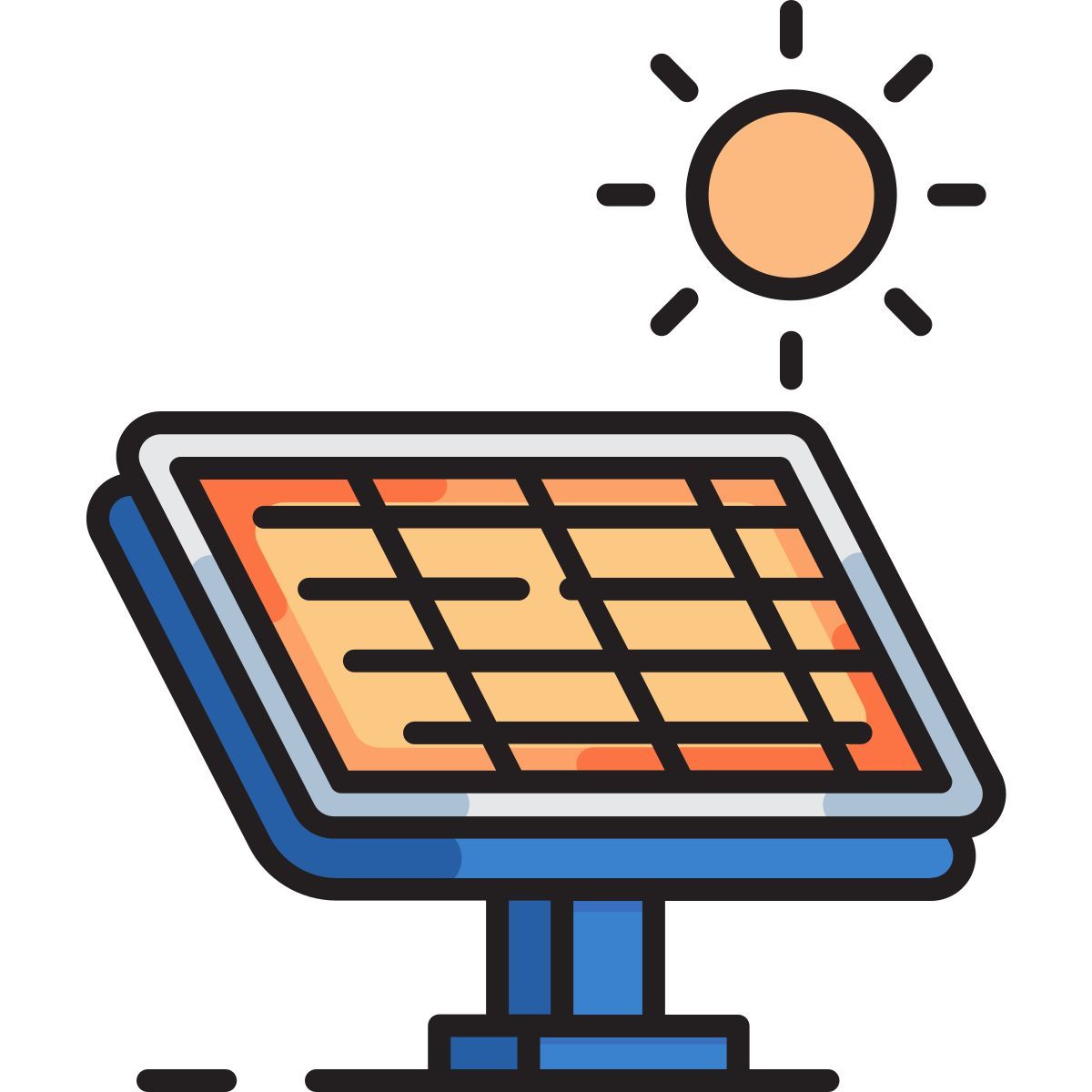 solar panel icon