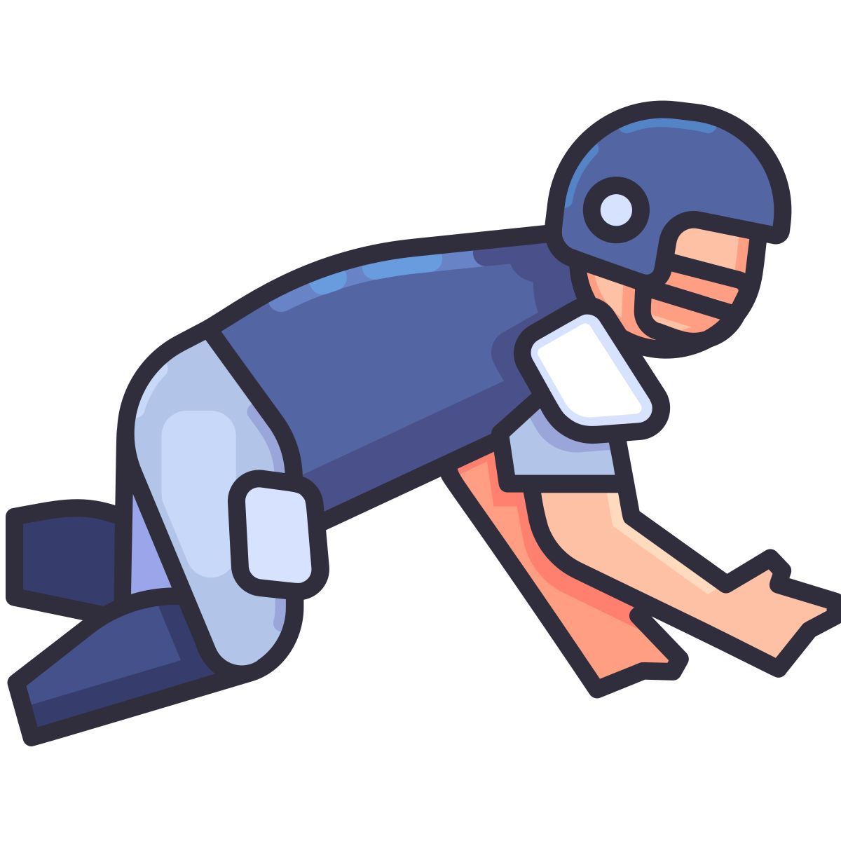 tackle pose icon