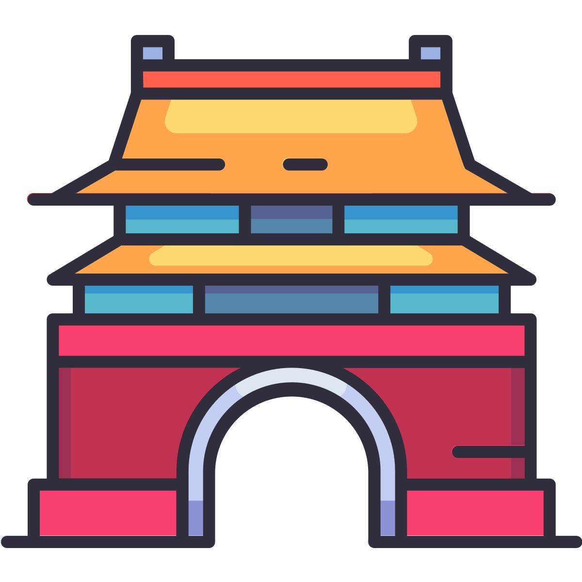 thirteen tombs of the ming dynasty icon