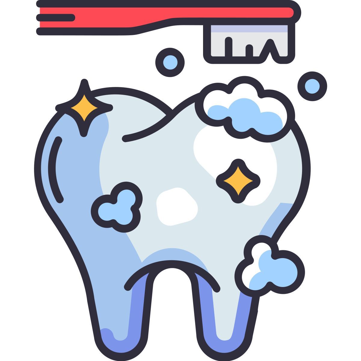 tooth brushing icon