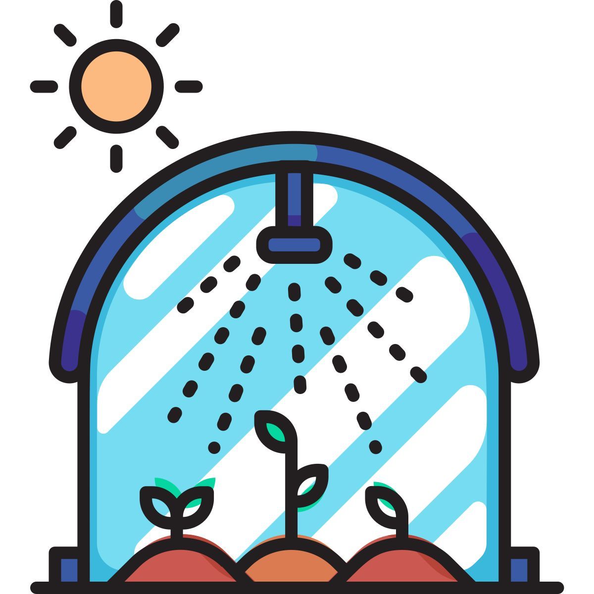 wheat cultivation icon