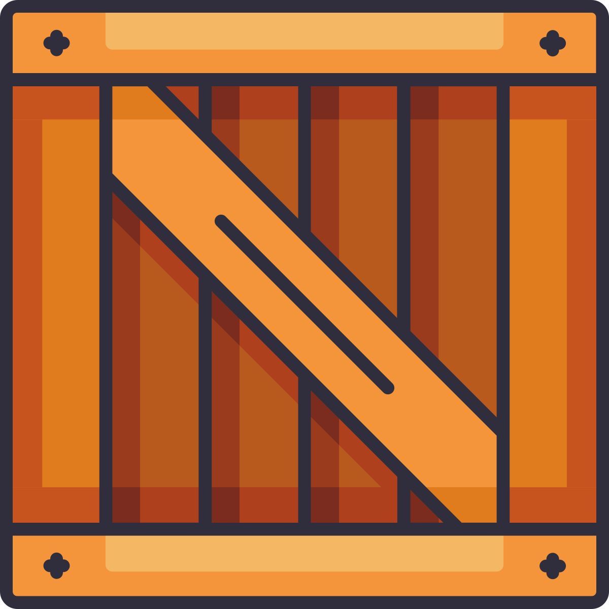 wooden box icon