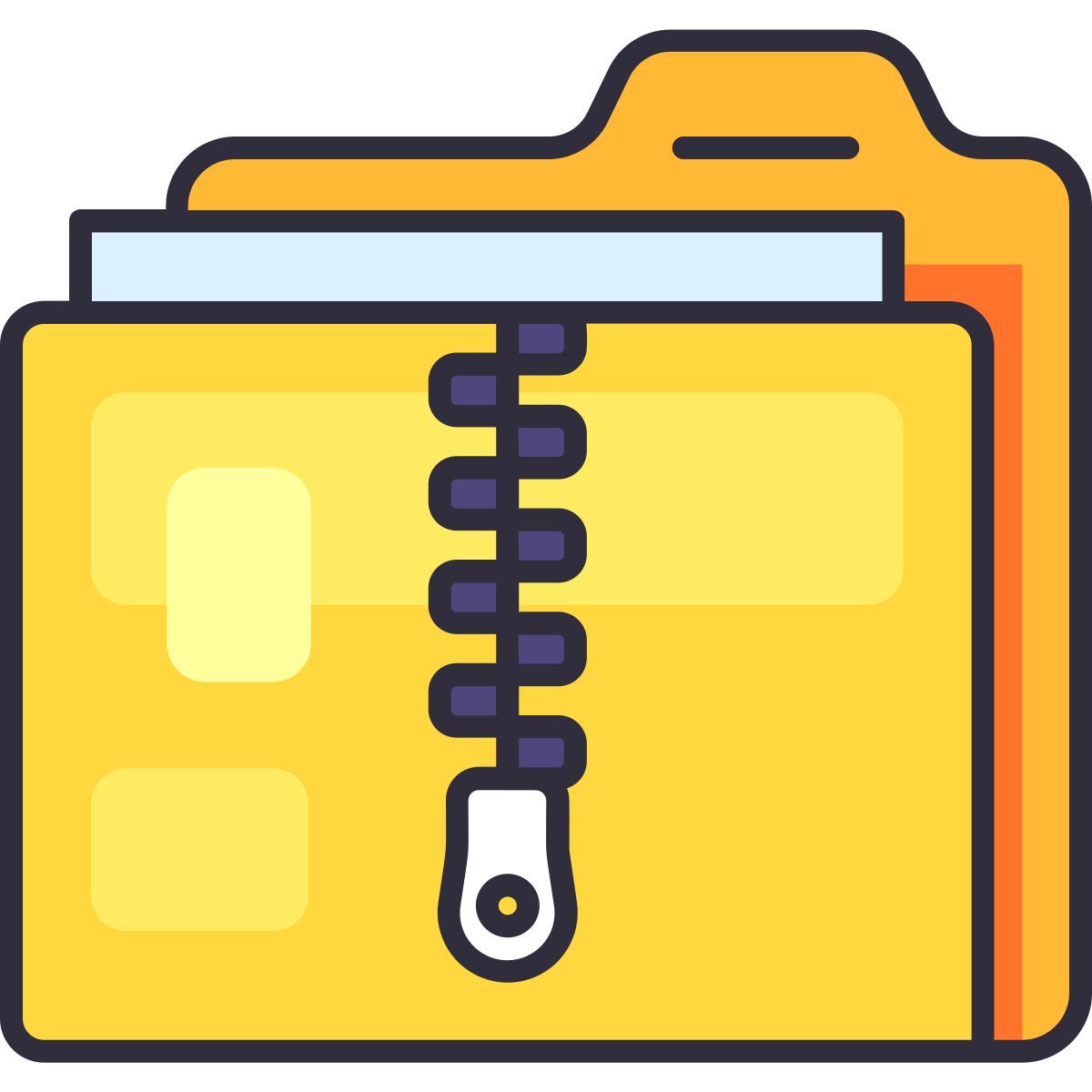 zip folder icon
